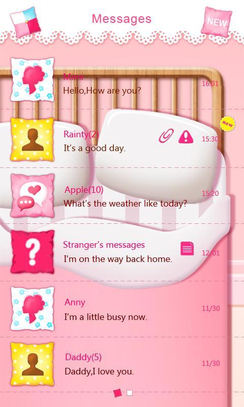 GO SMS GOODNIGHT THEME
