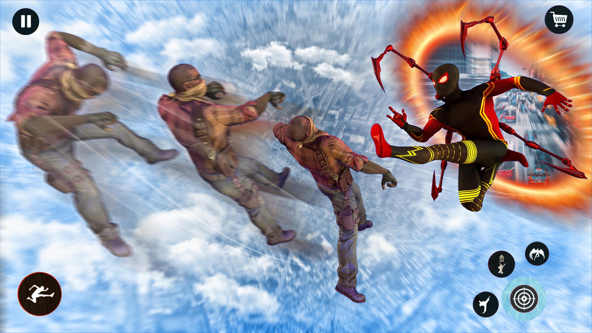 Spider Hero Man: Black Spider