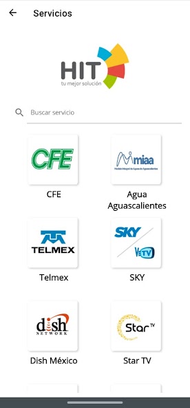 Recargas y Pago Servicios HIT