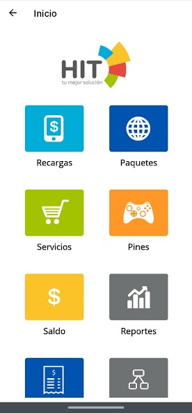Recargas y Pago Servicios HIT