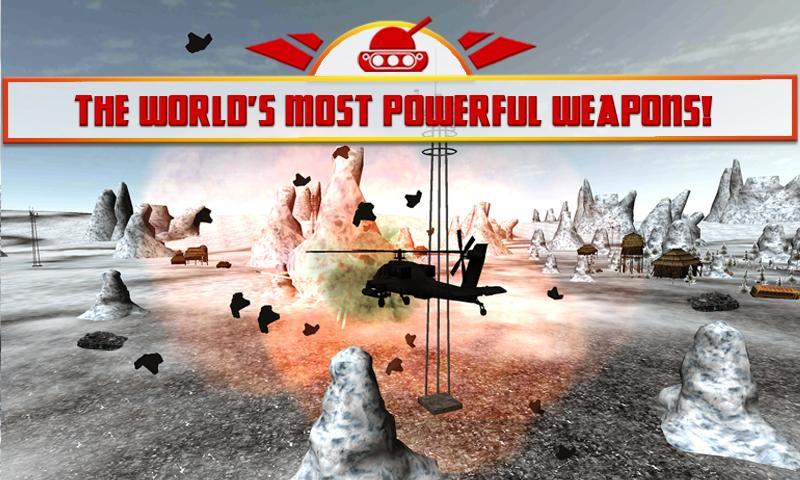 Gunship Helicopter Tank War 3D