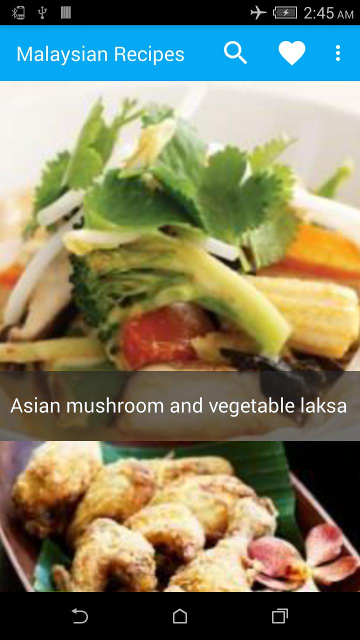 Malaysian Recipes