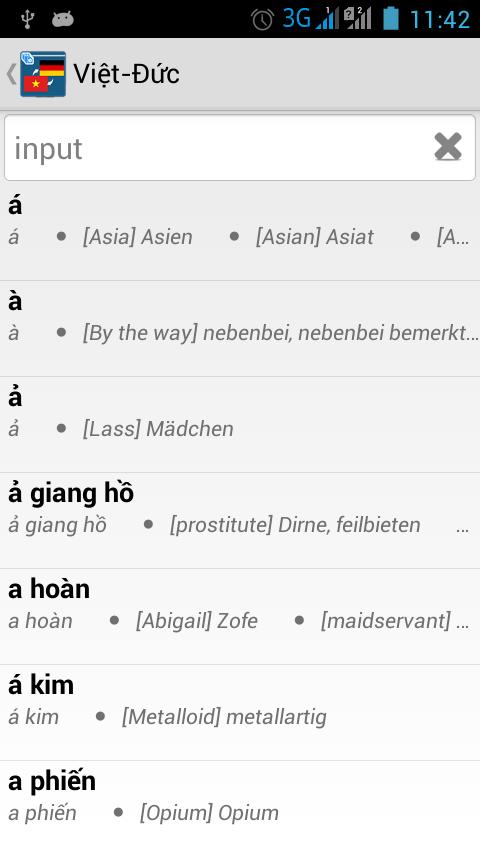 Tu dien Duc Viet, Viet Duc