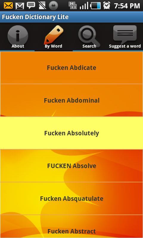 The Fucken Dictionary-Lite