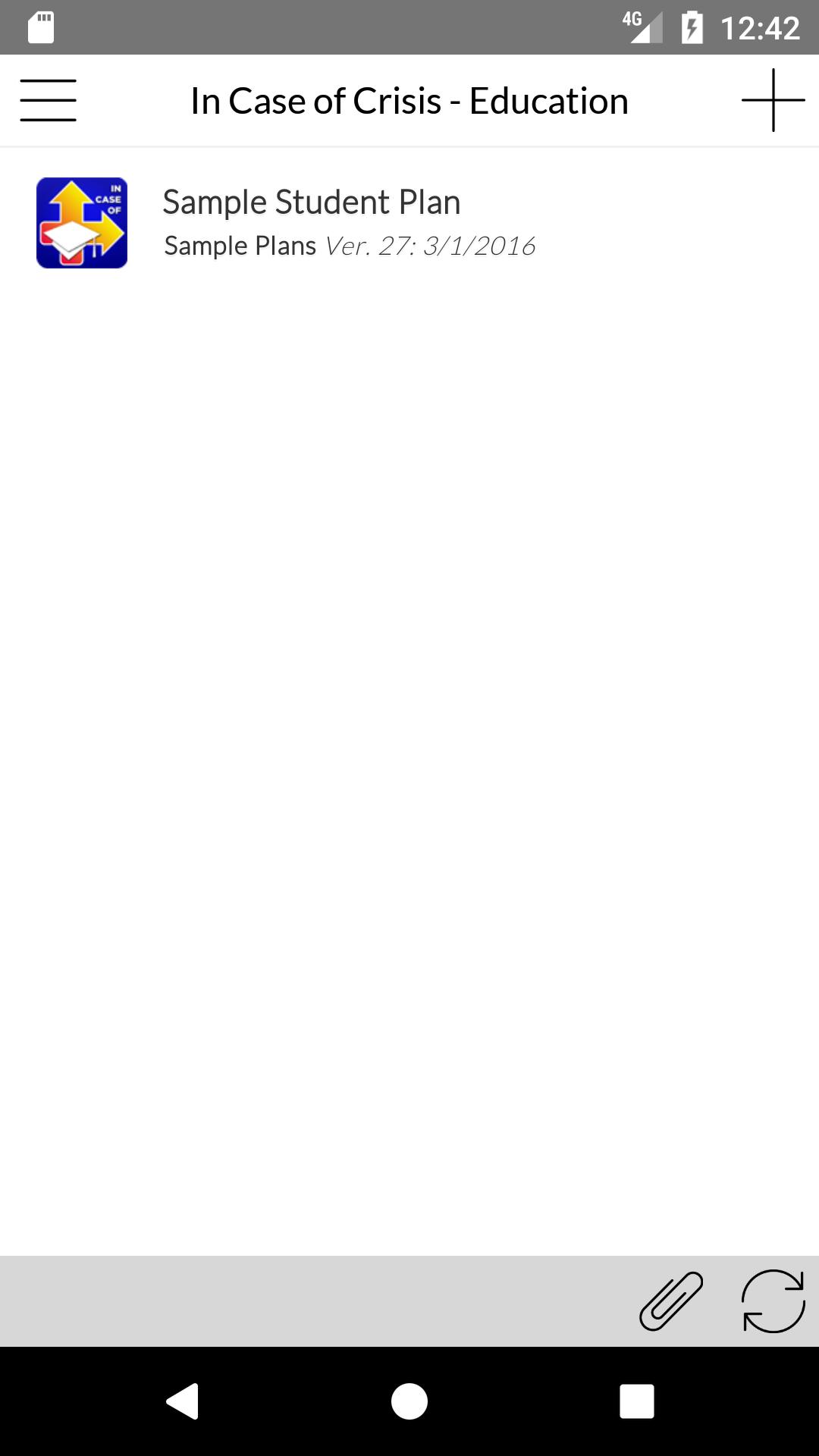 In Case of Crisis - Education