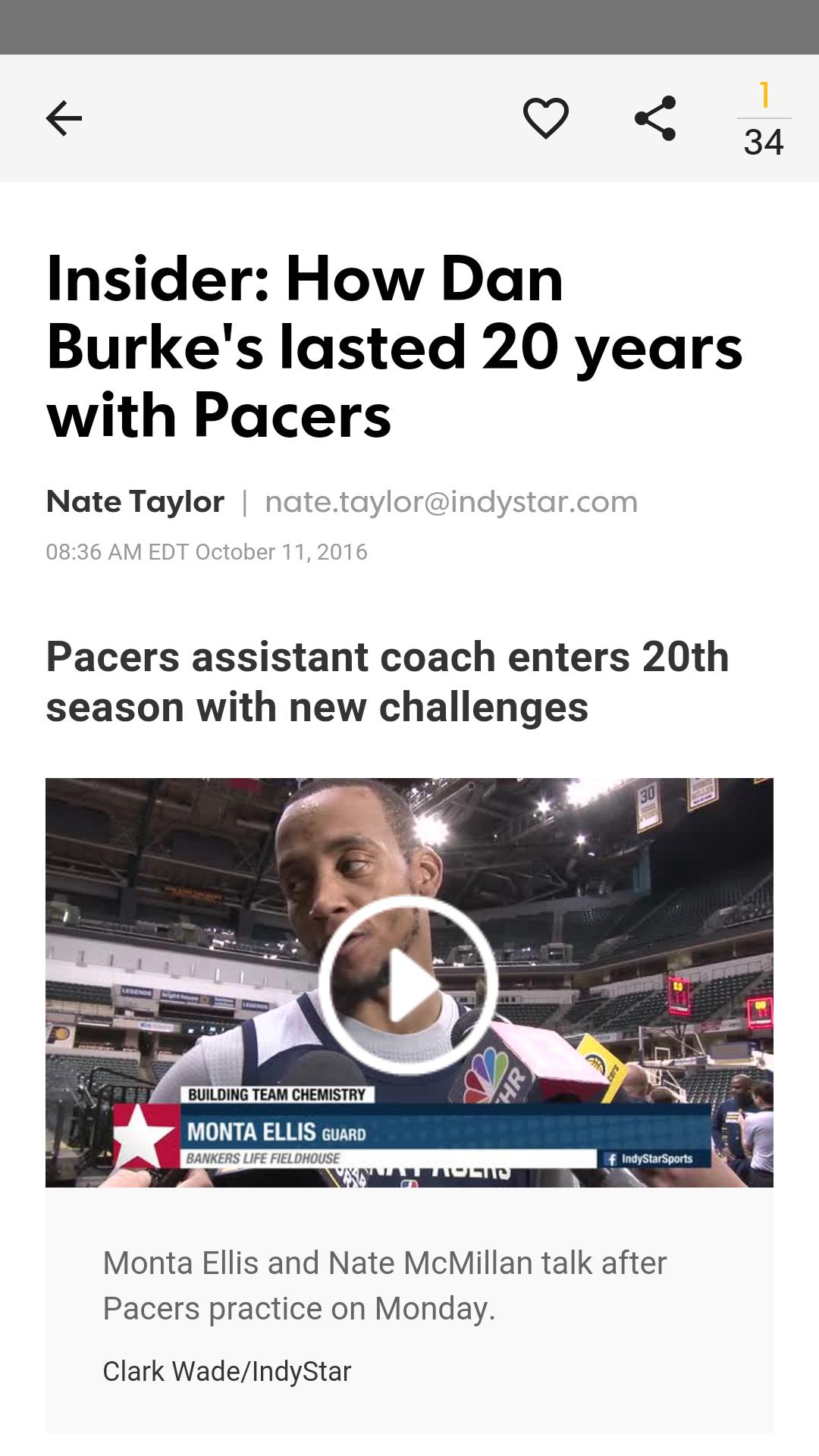 IndyStar Pacers XTRA