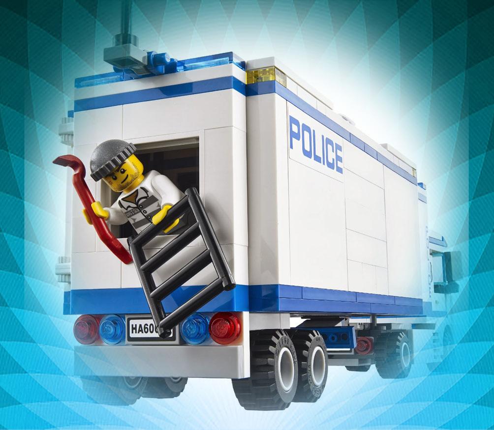 Police Toy in Bricks