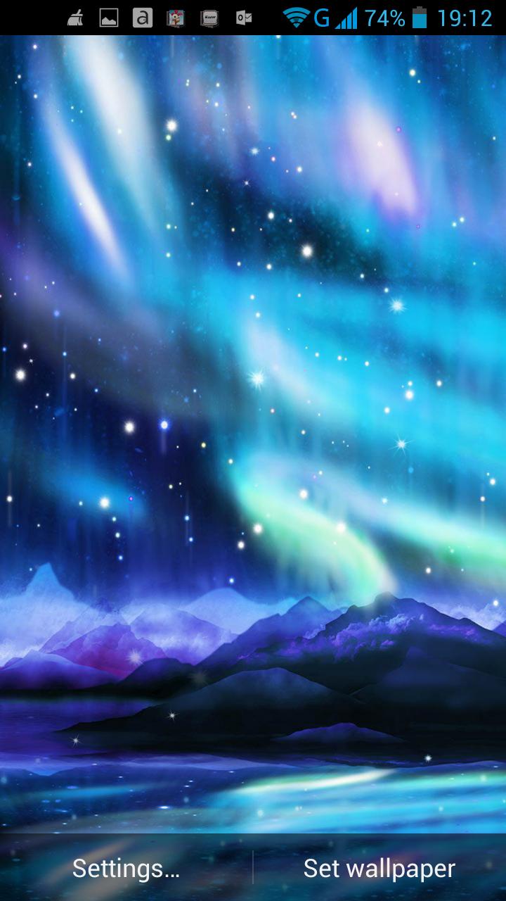 Northern Lights Live Wallpaper