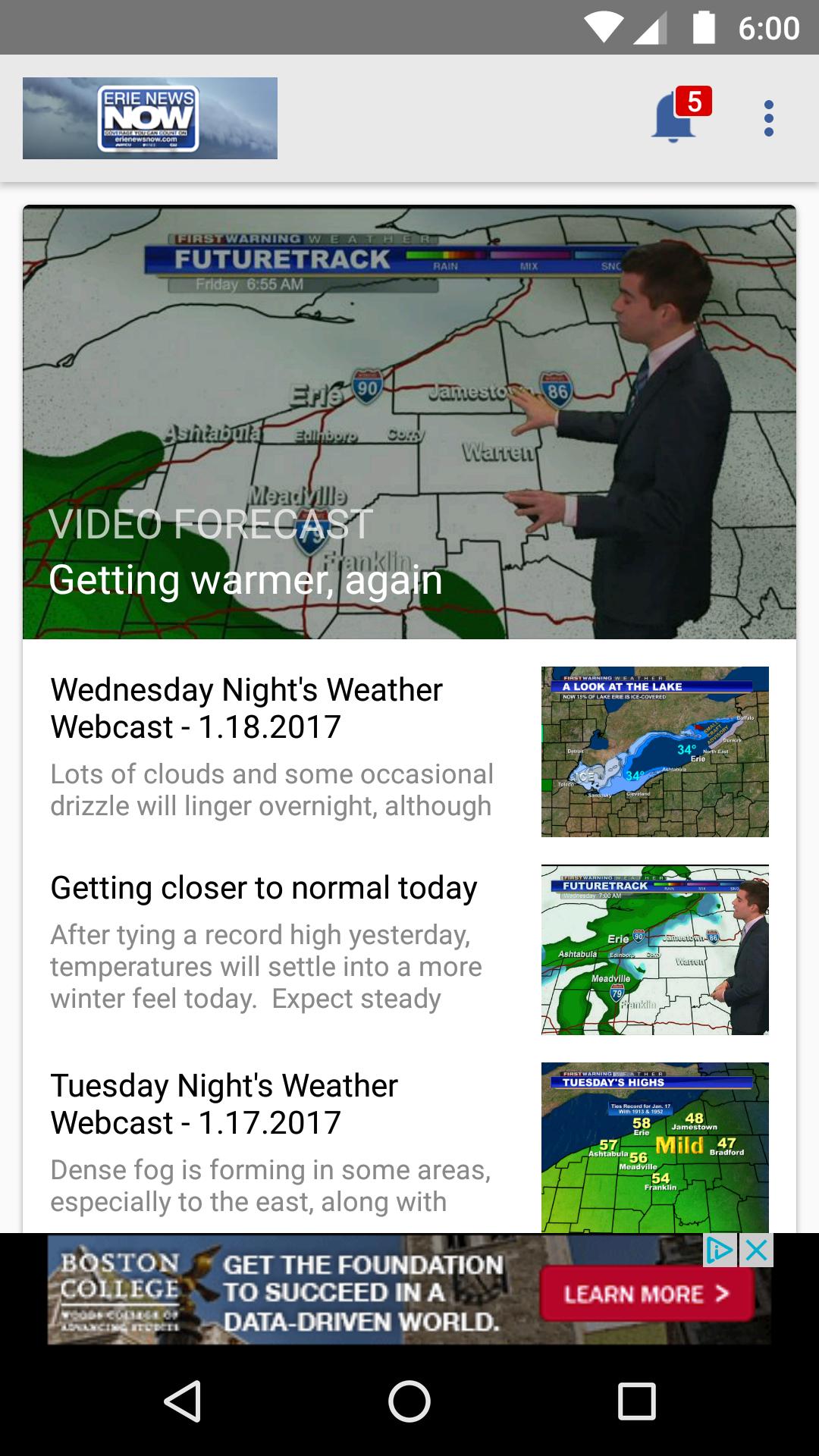 Erie (PA) News Now Weather