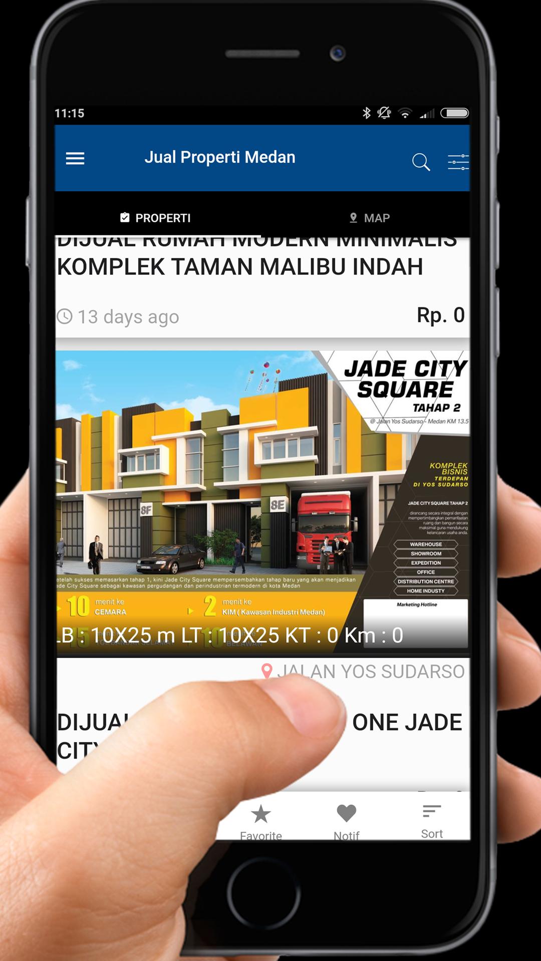 Jual properti medan :  peta rumah [ Info Iklan ]