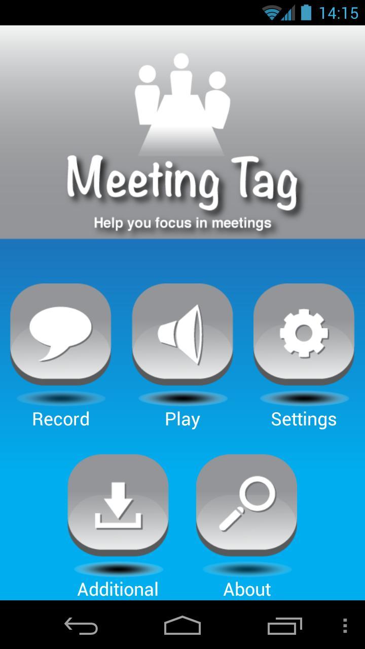 Meeting Tag