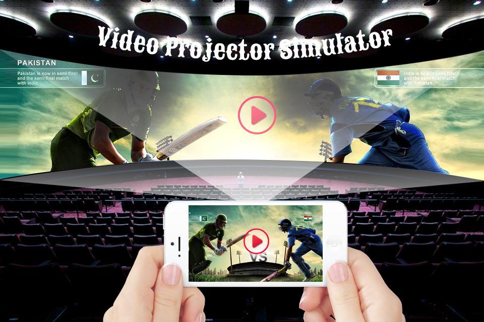 HD Video Projector Simulator