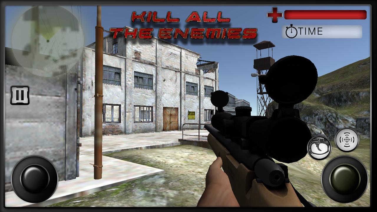 Mountain Sniper Shooting