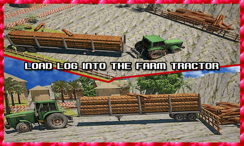 Cargo Log Truck Driver Offroad