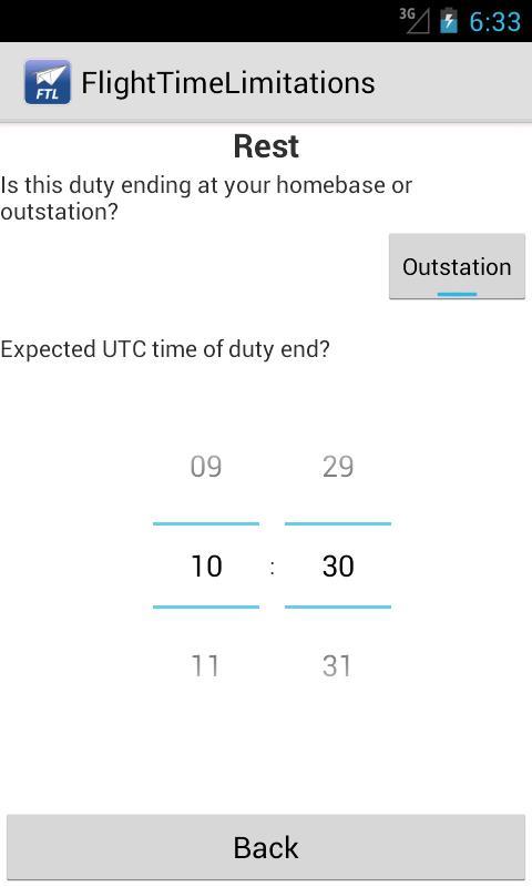 Flight Time Limitations