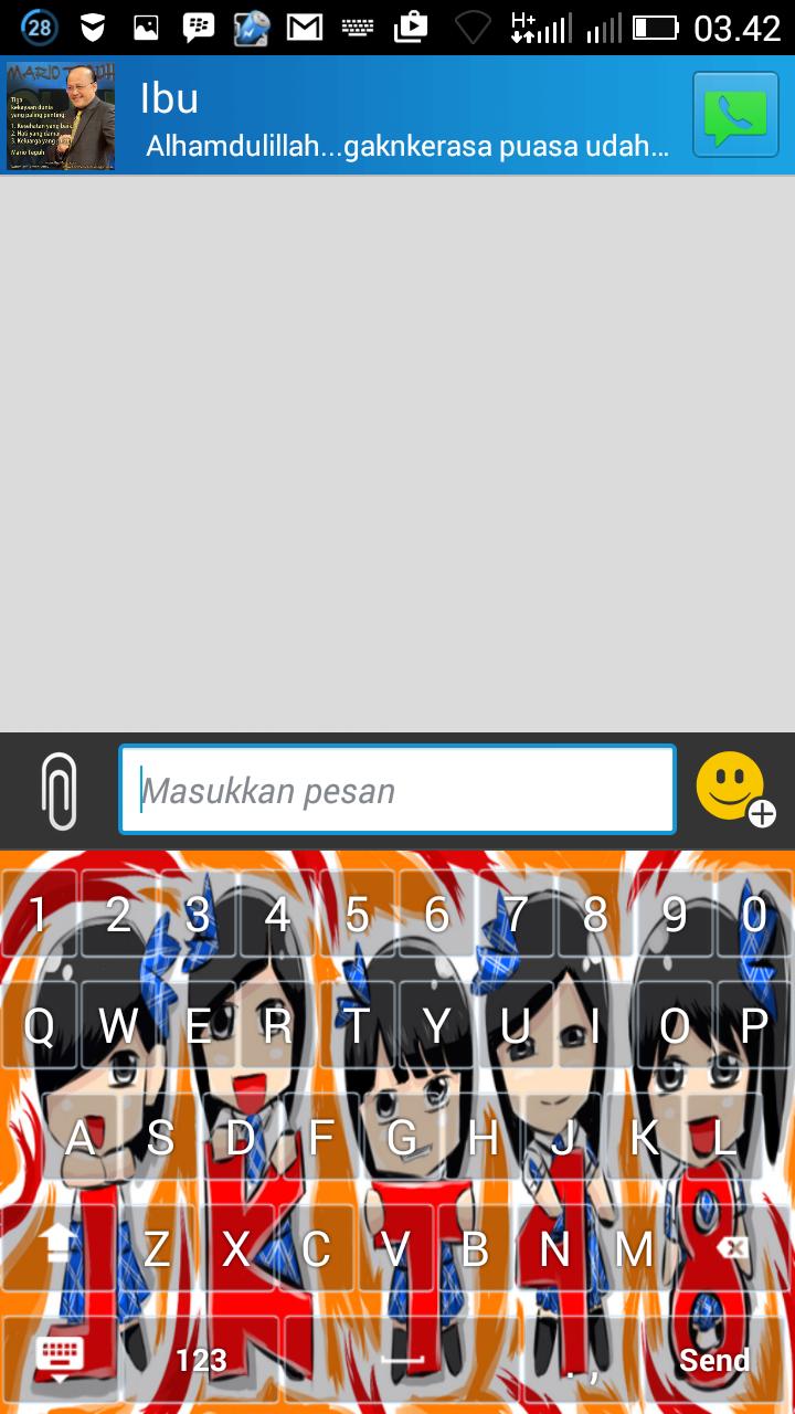 Keyboard Tema JKT 48