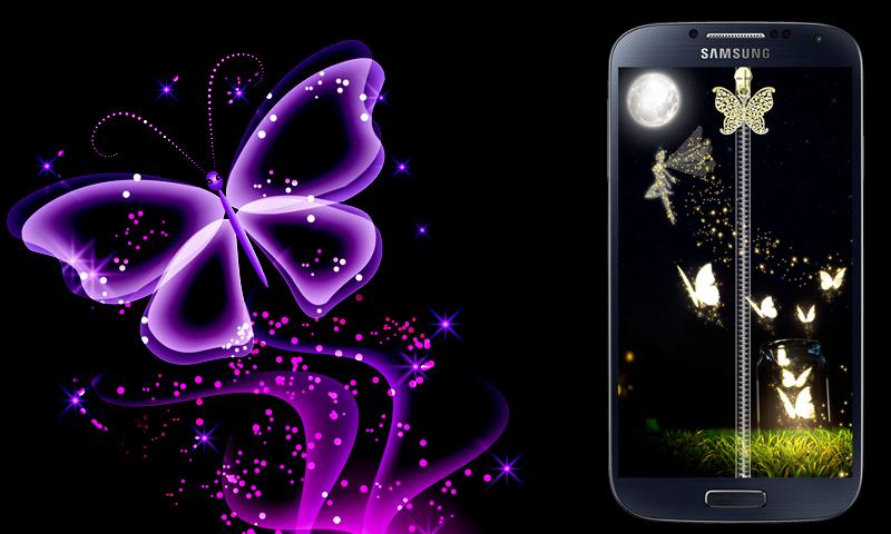 Butterfly Zipper Screen Lock