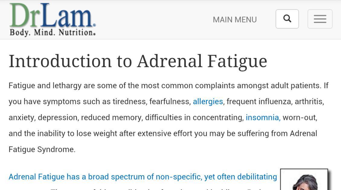 Adrenal Fatigue