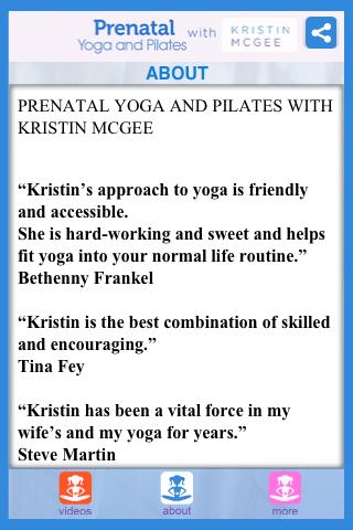 Prenatal Yoga Pilates Kristin