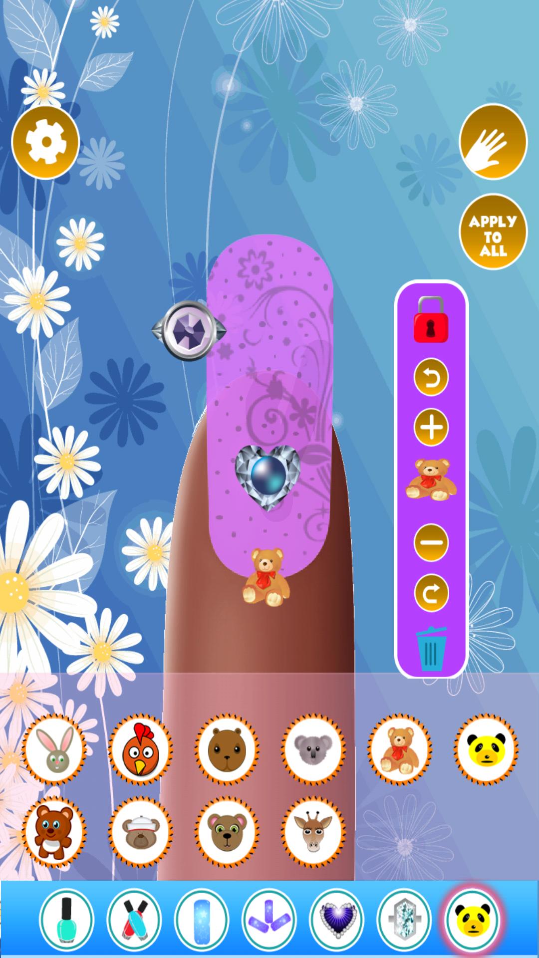 Nail Polish Princesses Games