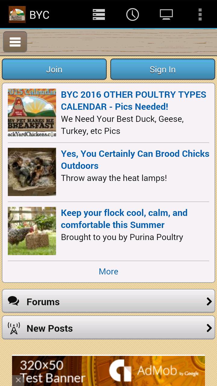 Backyard Chickens (BYC)