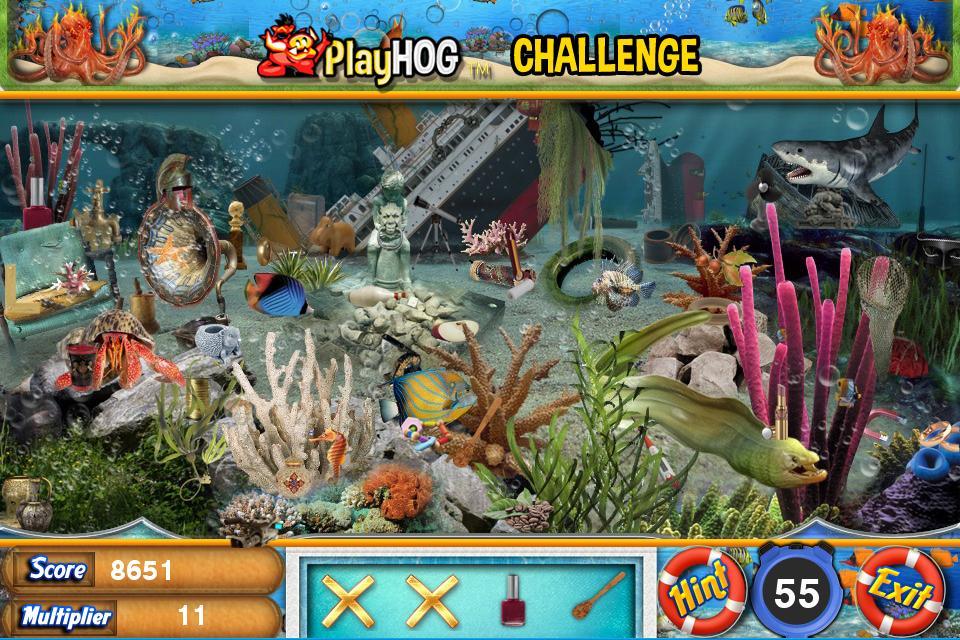 Challenge #138 Sea Monster New Hidden Object Games