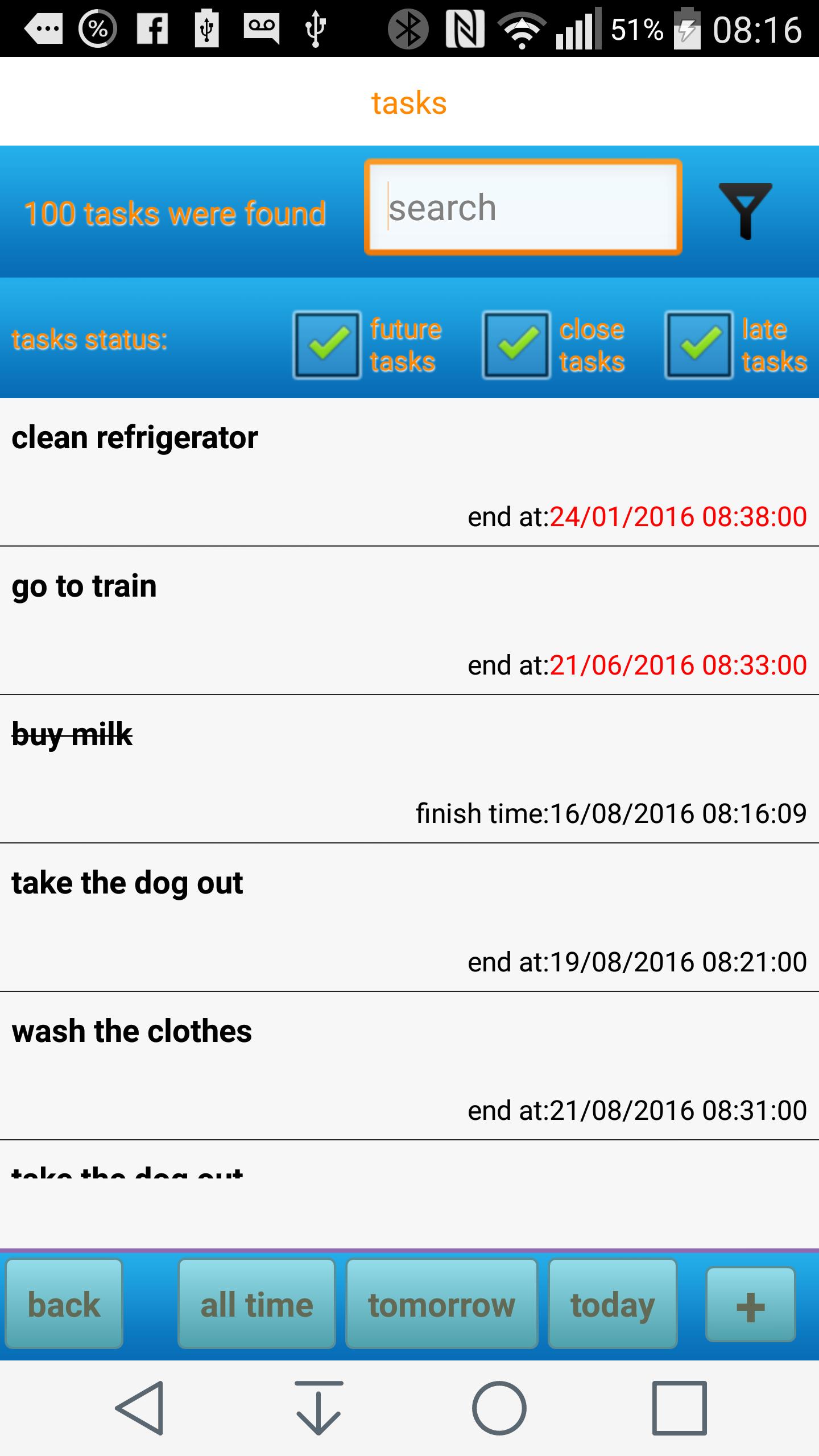 simple task reminder