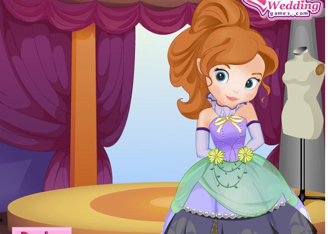 Baby Princess birthday dressup
