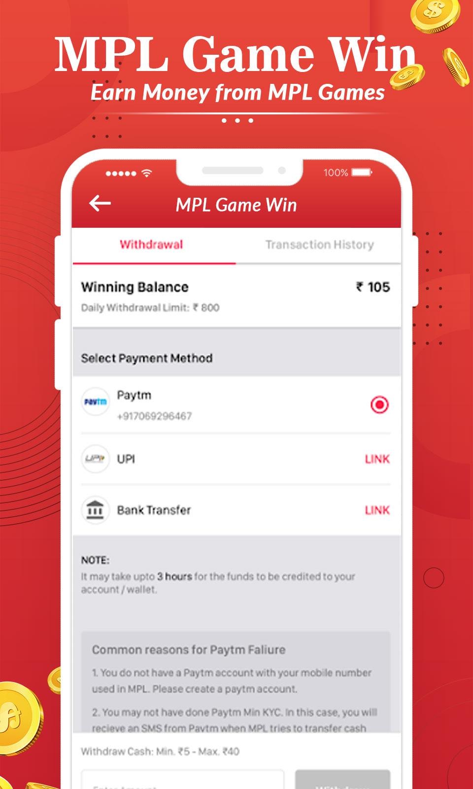 MPL - Earn Money From MPL Games Guide