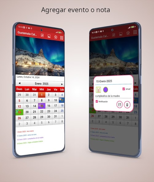 Guatemala Calendario 2025