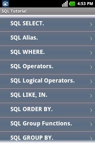 SQL Tutorial/Editor
