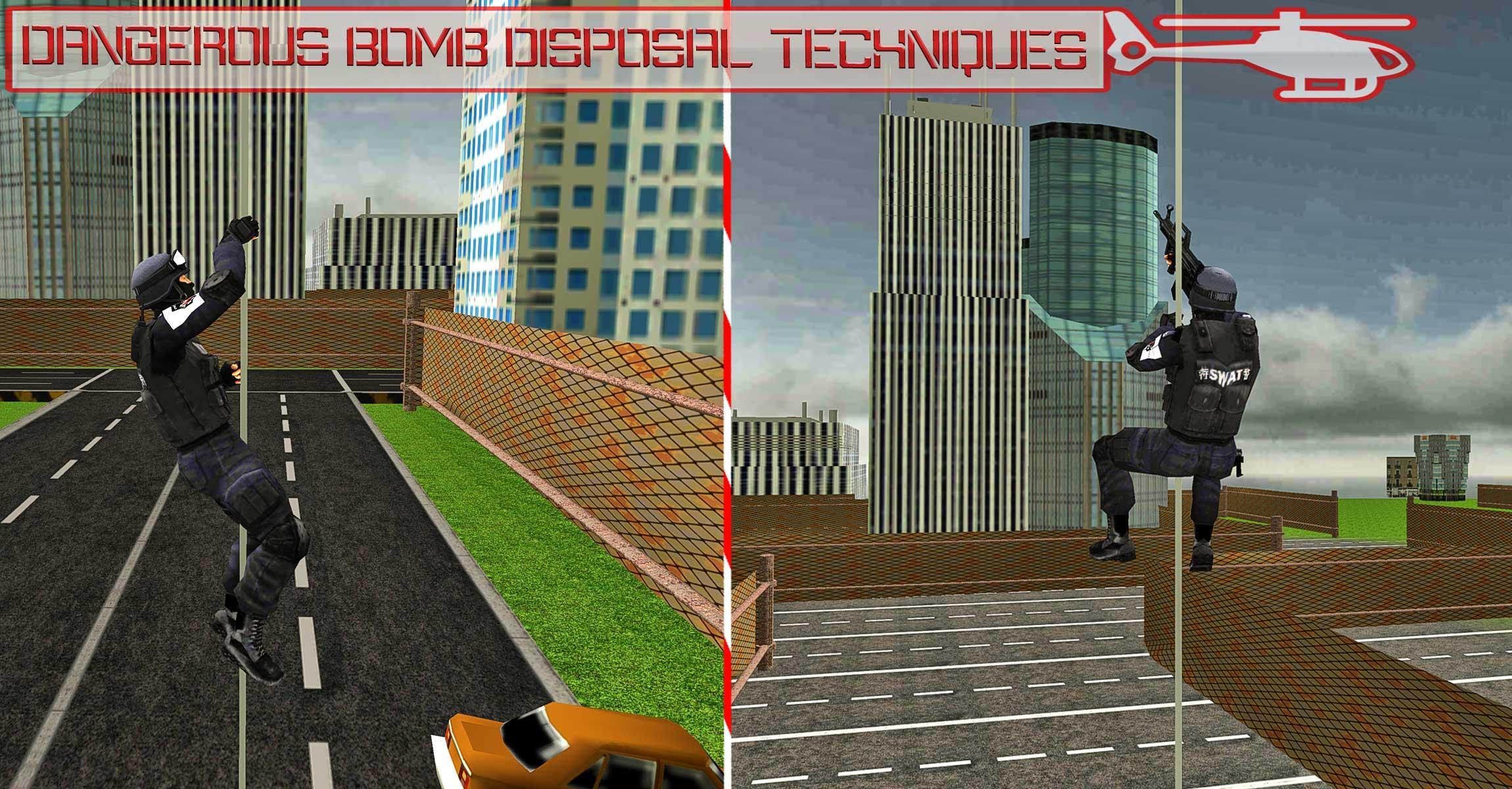 Helicopter Pilot Bomb Disposal