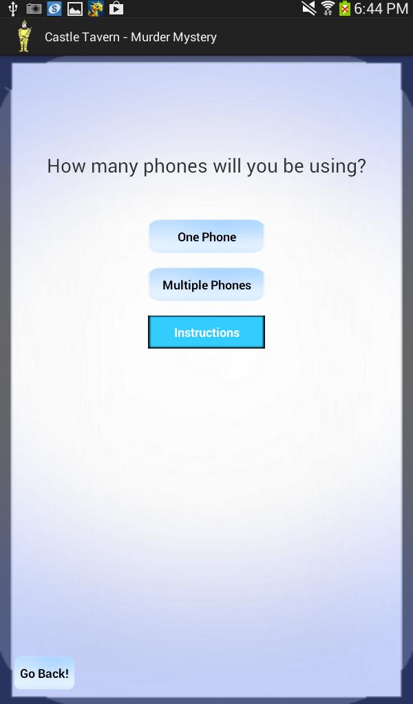 Castle Tavern - Murder Mystery