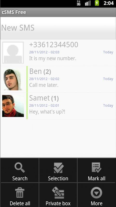 csms (convenient SMS Free)