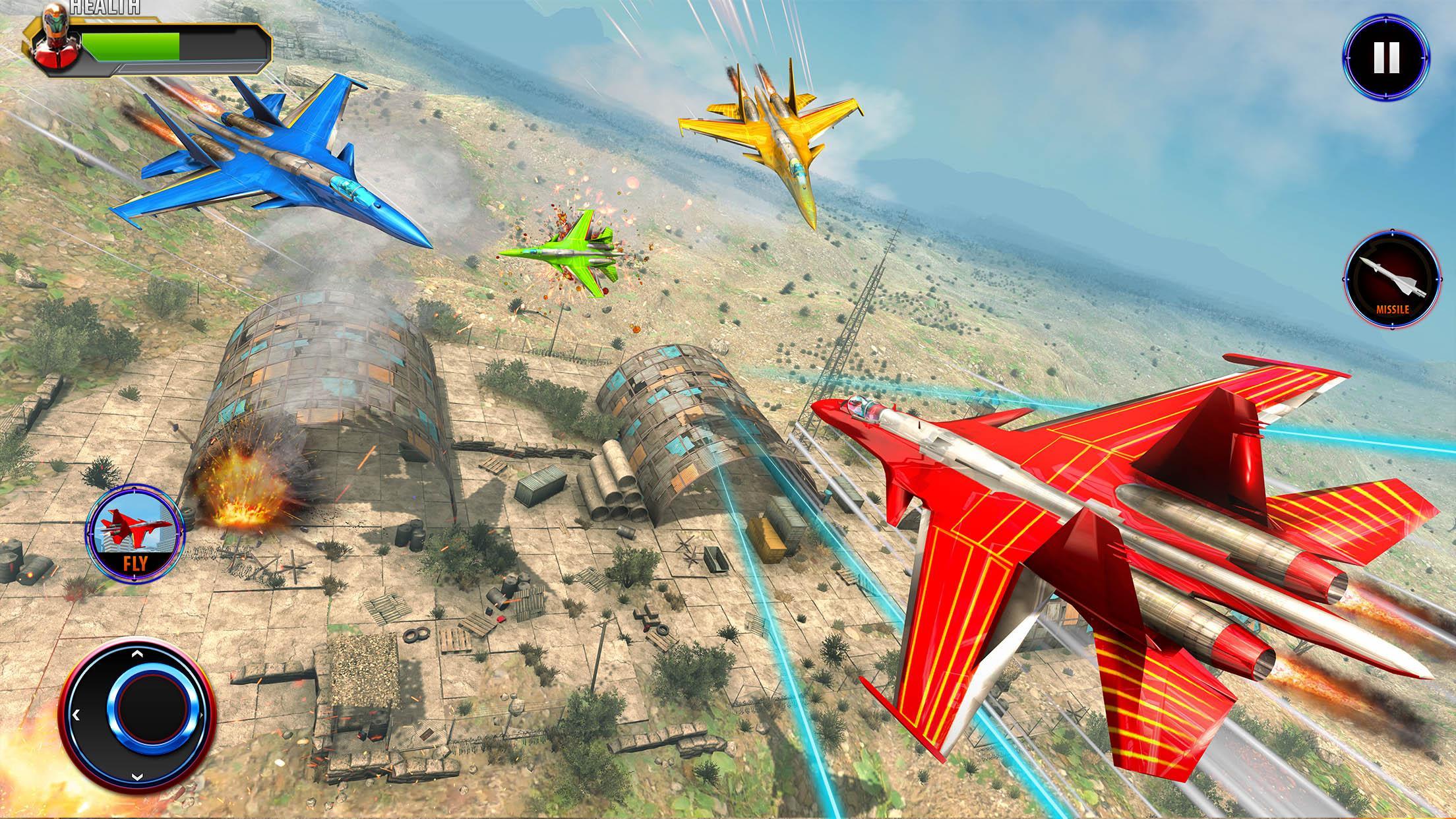 Flying Jet Robot Transform Airplane Robot Games