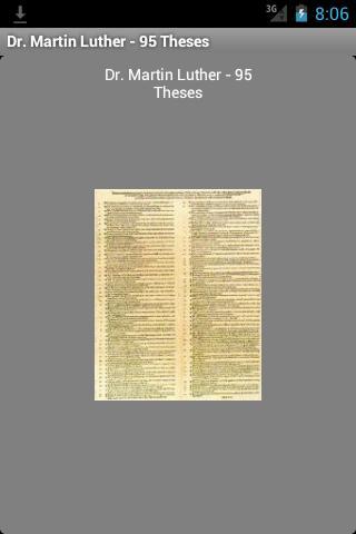Martin Luther 95 Theses Reader