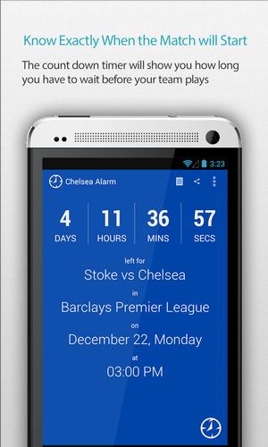 London Blues Football Alarm