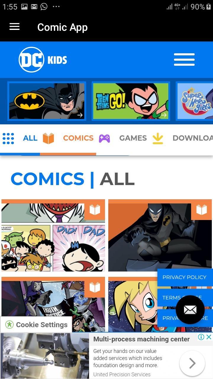 DC Comic App