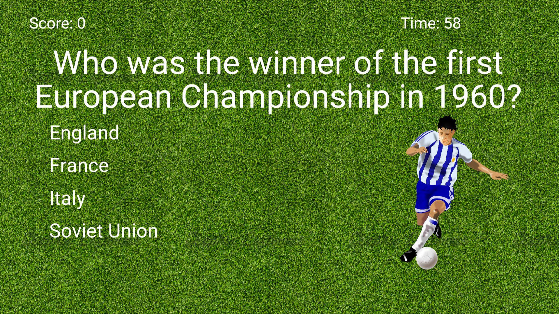 Euro 2016 Football Quiz