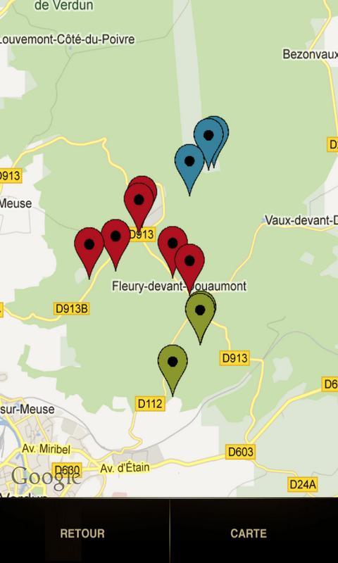 Champ de bataille Verdun