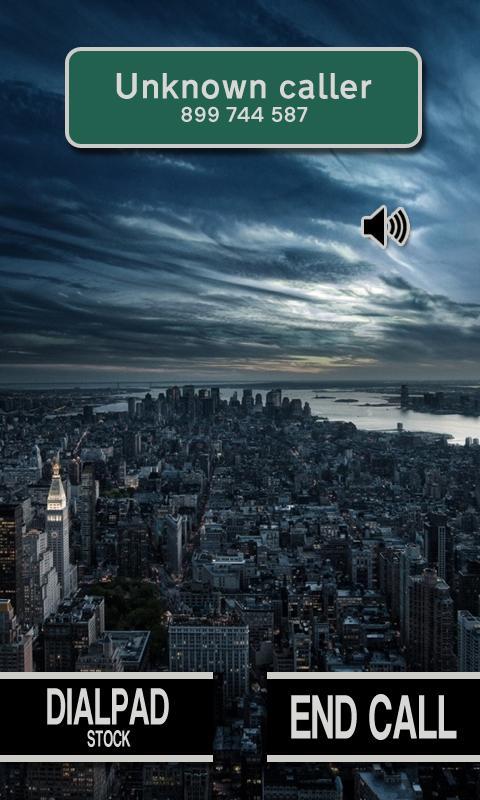 New York Theme - BIG caller ID