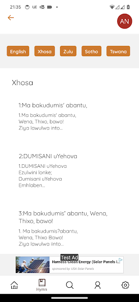 Methodist Hymns (ZA)