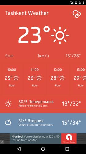 Tashkent Weather