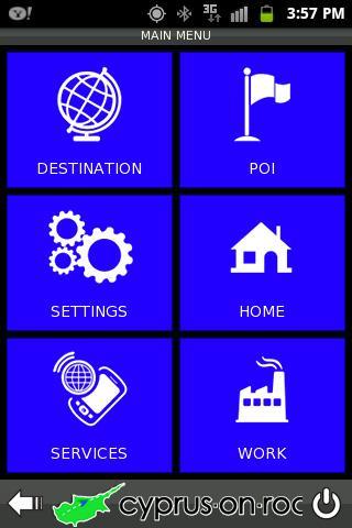 Cyprus On Road GPS Navigation