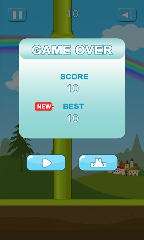 Splashy Bird-The hapless bird