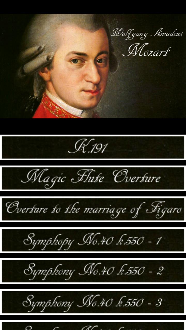 Mozart Symphony