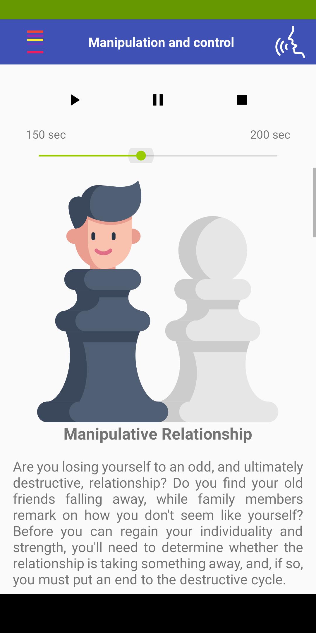 Manipulating and Control