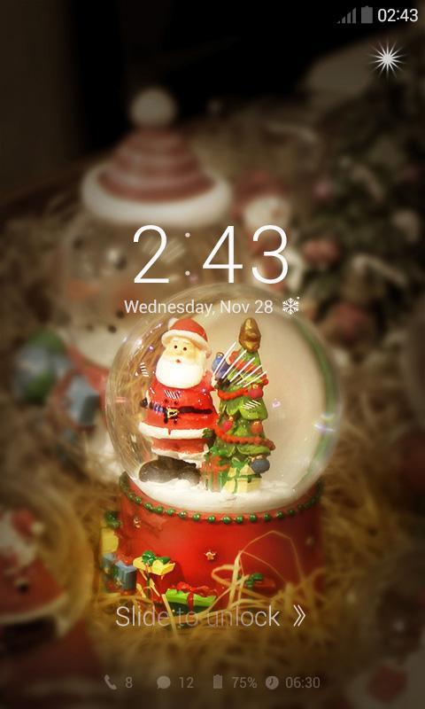 X-mas Photo Dodol Locker Theme