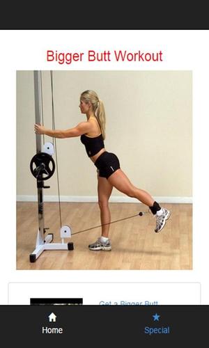 Bigger Butt Workout