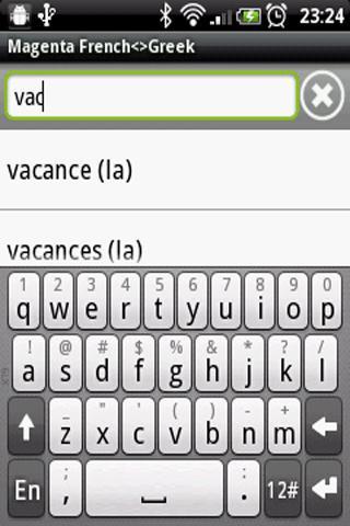 MAGENTA French<>Greek Diction